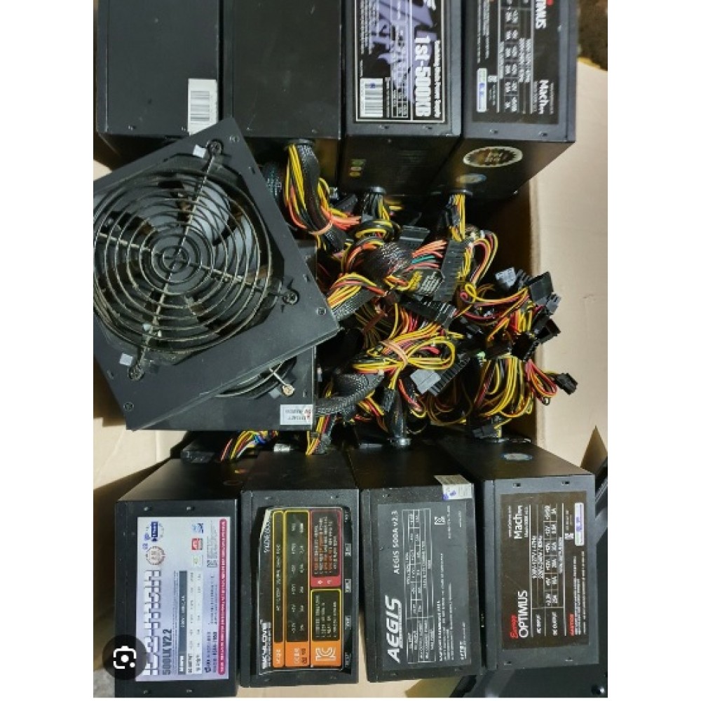 Power supply - 450W, 500W, 600W Gaming  & Normal