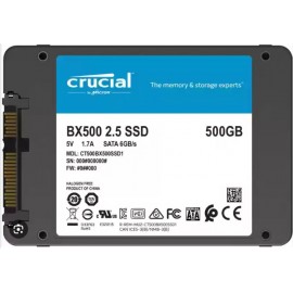 Crucial BX500  2.5 inch SATA 6G Solid State Drive, 500GB 